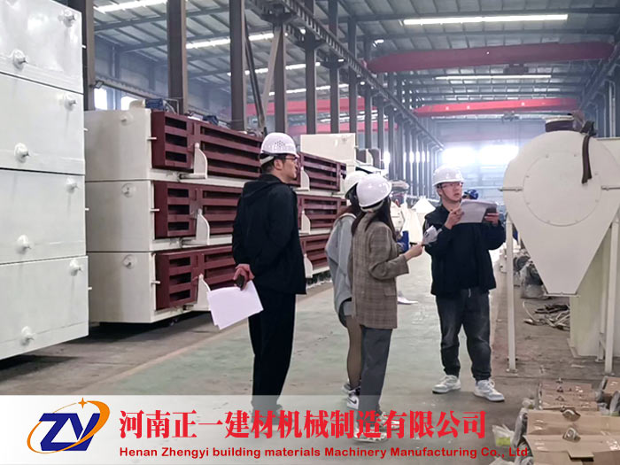 客户实地验厂，见证正一加气块设备硬实力！